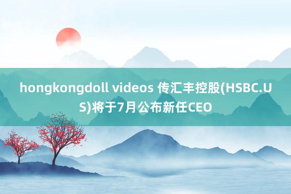 hongkongdoll videos 传汇丰控股(HSBC.US)将于7月公布新任CEO